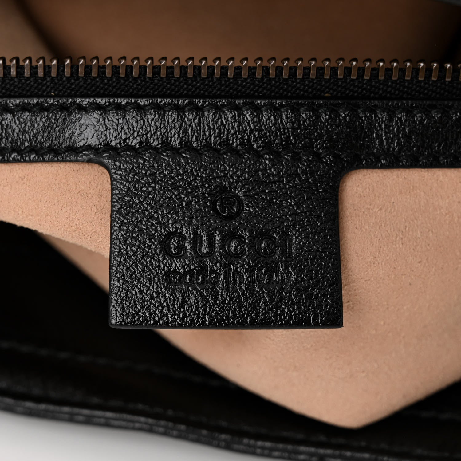 Gucci Vintage Calfskin Matelasse Medium GG Marmont Slim Tote Black 6 of 10