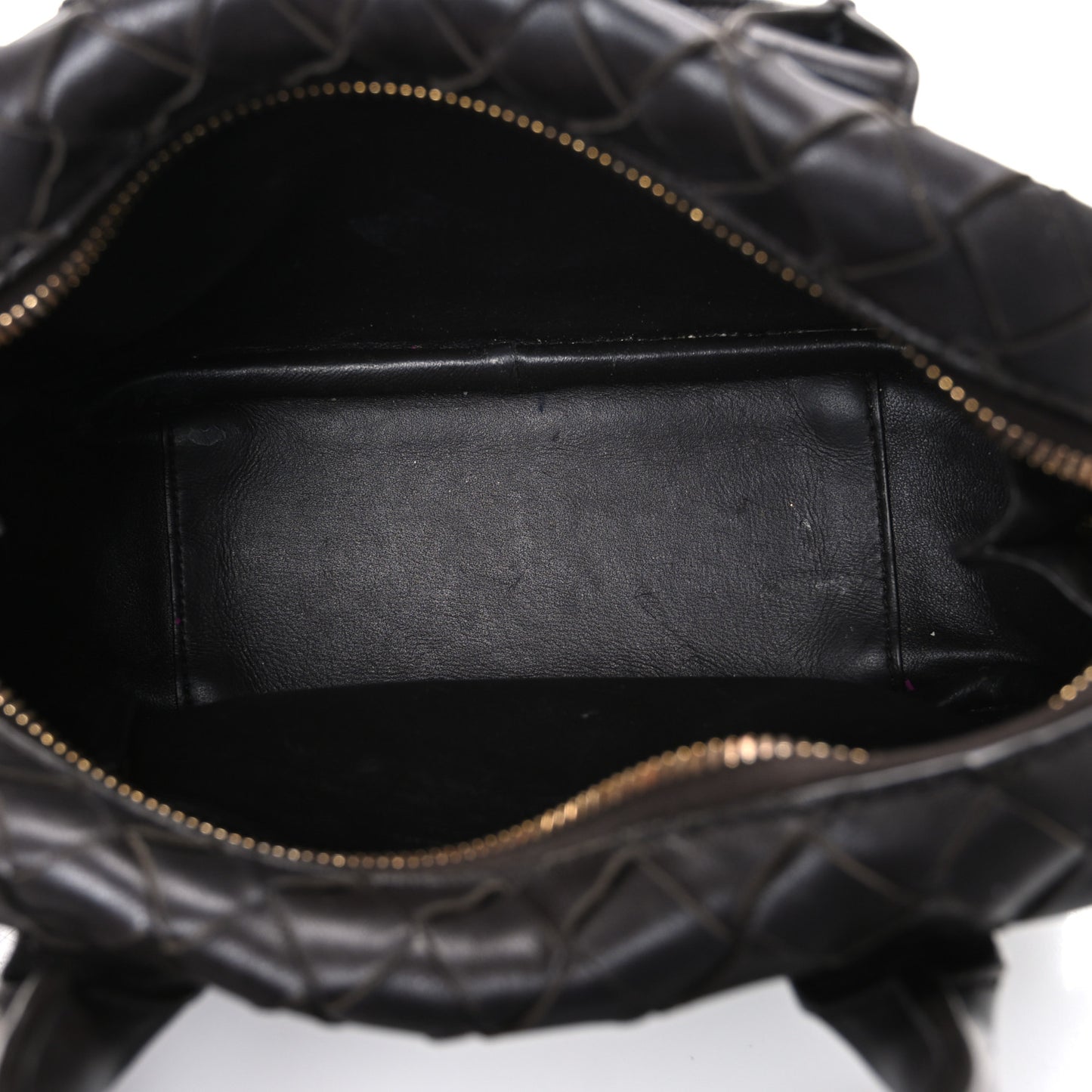 Lambskin Intrecciato Small Getaway Fondant