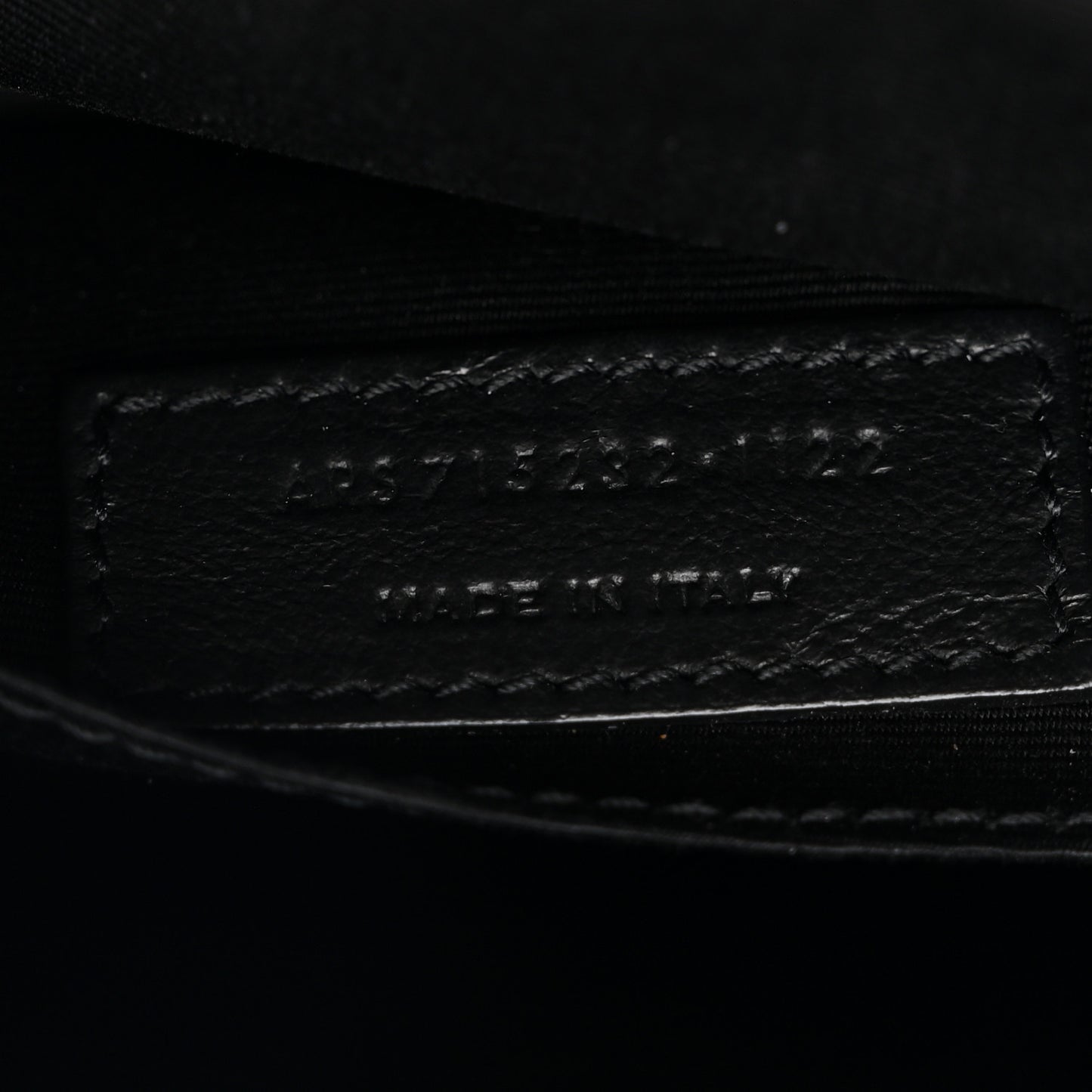 Calfskin Matelasse Monogram Lou Camera Bag Deep Marine