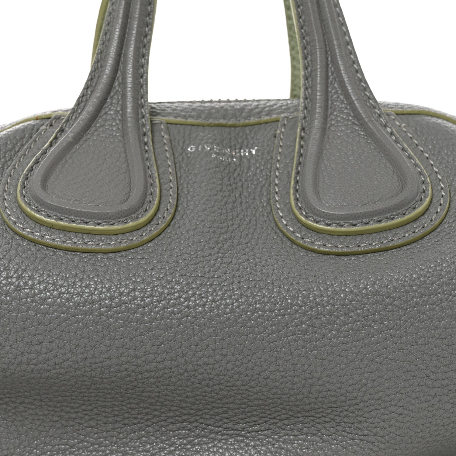 Givenchy Pebbled Calfskin Small Nightingale Pearl Grey 8 of 10