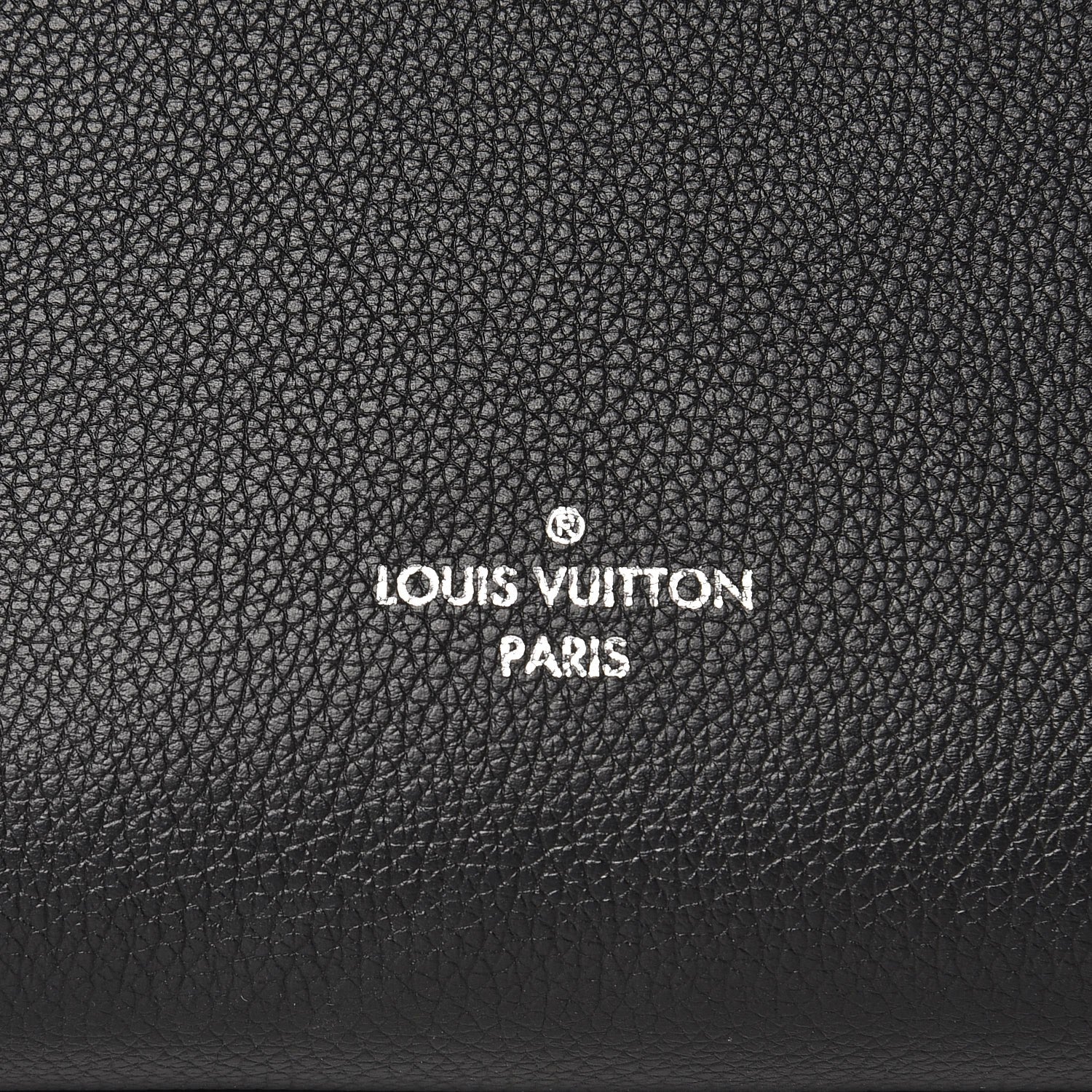 Louis Vuitton Calfskin Lockme Cabas Bois de Rose Black 9 of 15