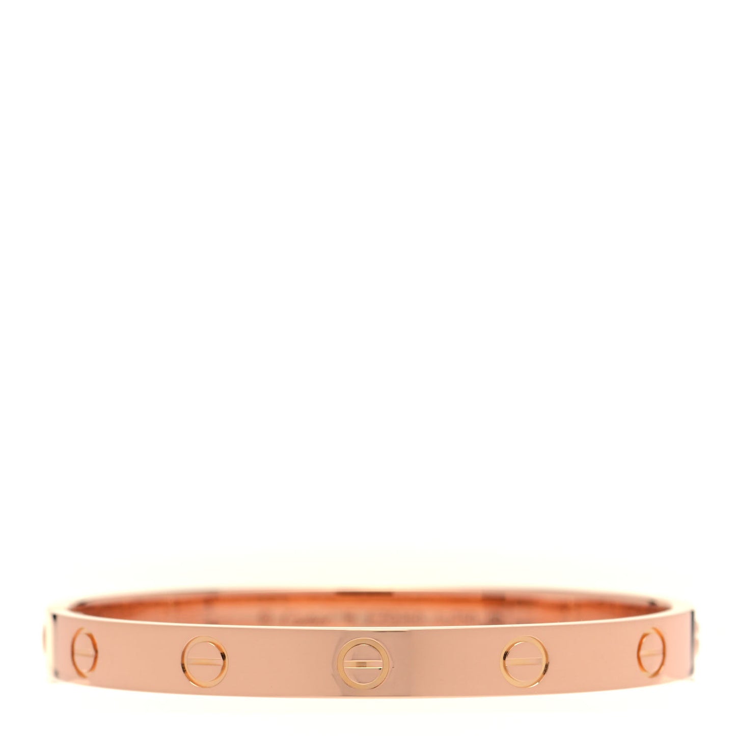 18K Pink Gold LOVE Bracelet 16