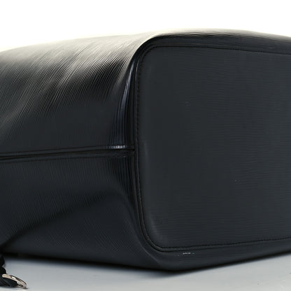 Louis Vuitton Epi Neverfull MM Black 10 of 11