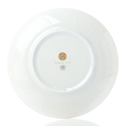 Hermes Porcelain Mosaique au 24 Dessert Plate 8.3 2 of 4