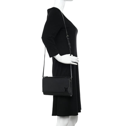 Louis Vuitton Epi Clery Black 2 of 9