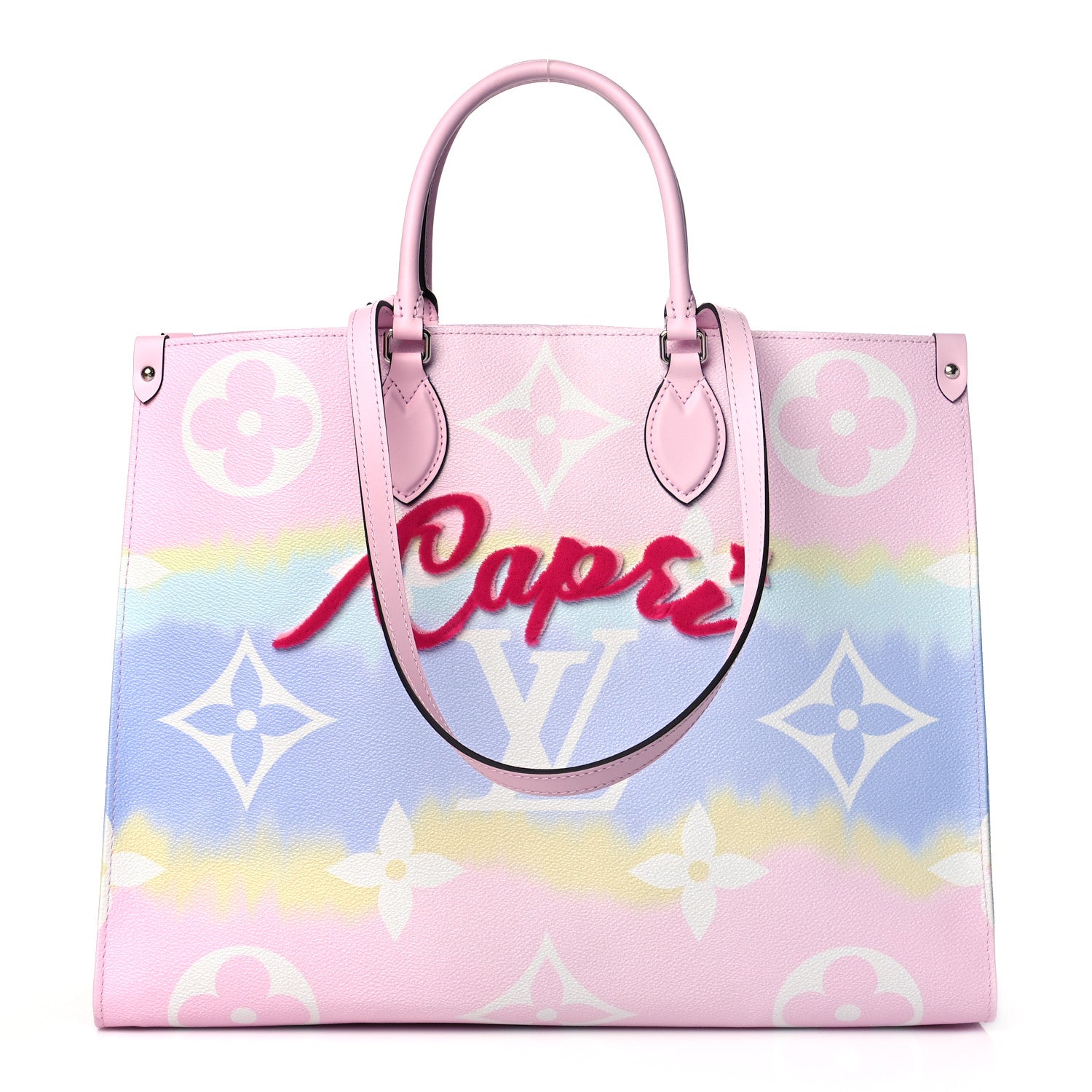 Louis Vuitton Monogram Escale Capri Onthego GM Pastel 1 of 12