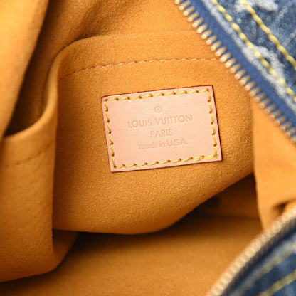 Louis Vuitton Denim Baggy GM Blue 5 of 9