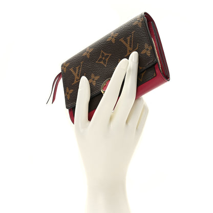 Louis Vuitton Monogram Flore Compact Wallet Fuchsia 2 of 8