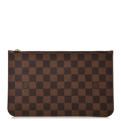 Louis Vuitton Damier Ebene Neverfull MM GM Pochette 1 of 8