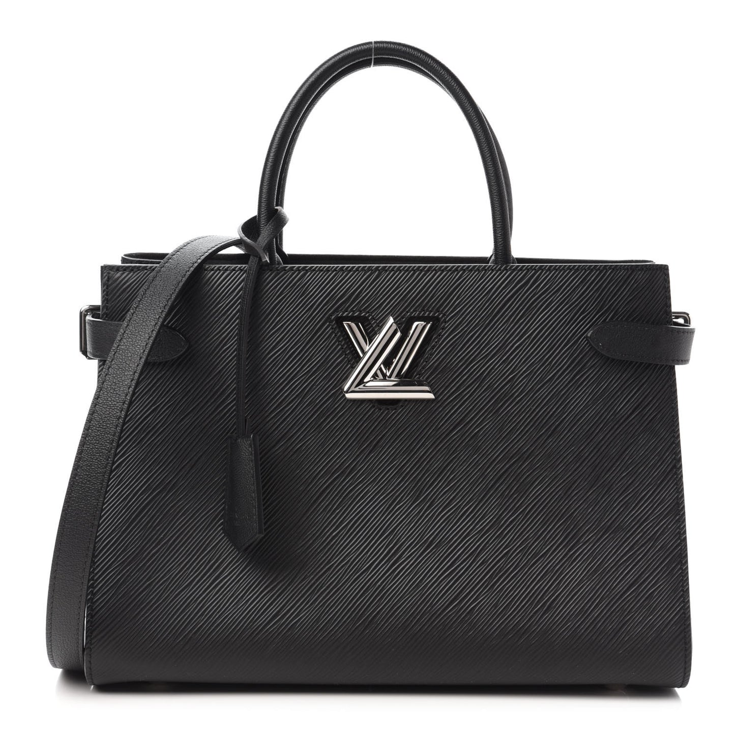 Epi Twist Tote Black