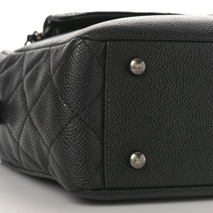 Chanel Caviar Lambskin Quilted Coco Break Camera Case Black 8 of 9