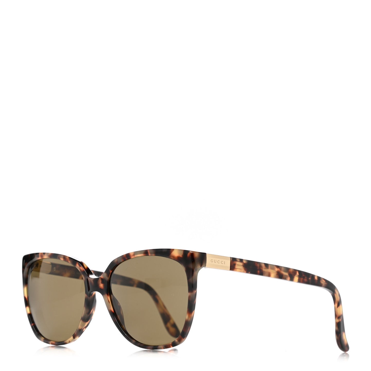 Tortoise Shell Oversized Sunglasses GG 3502/S