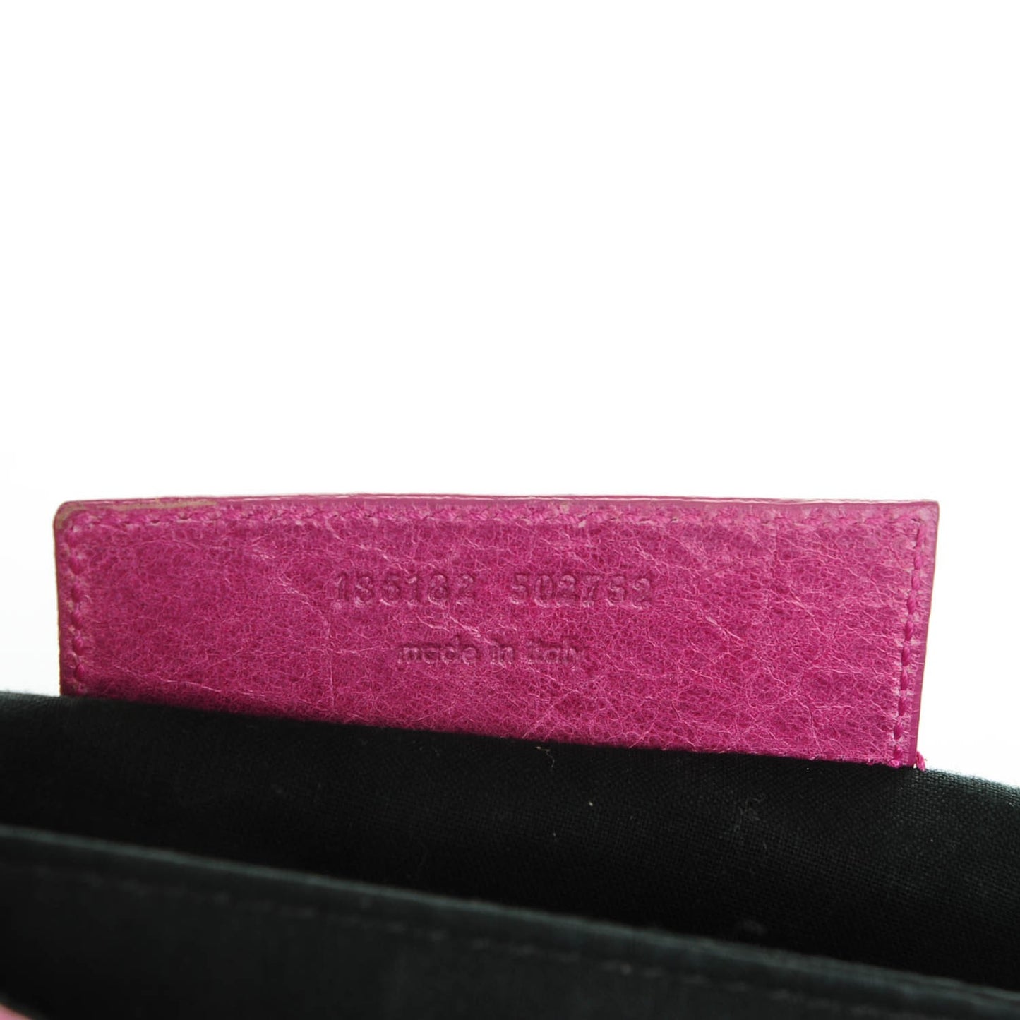 Agneau Giant 21 Gold Hardware Envelope Clutch Magenta