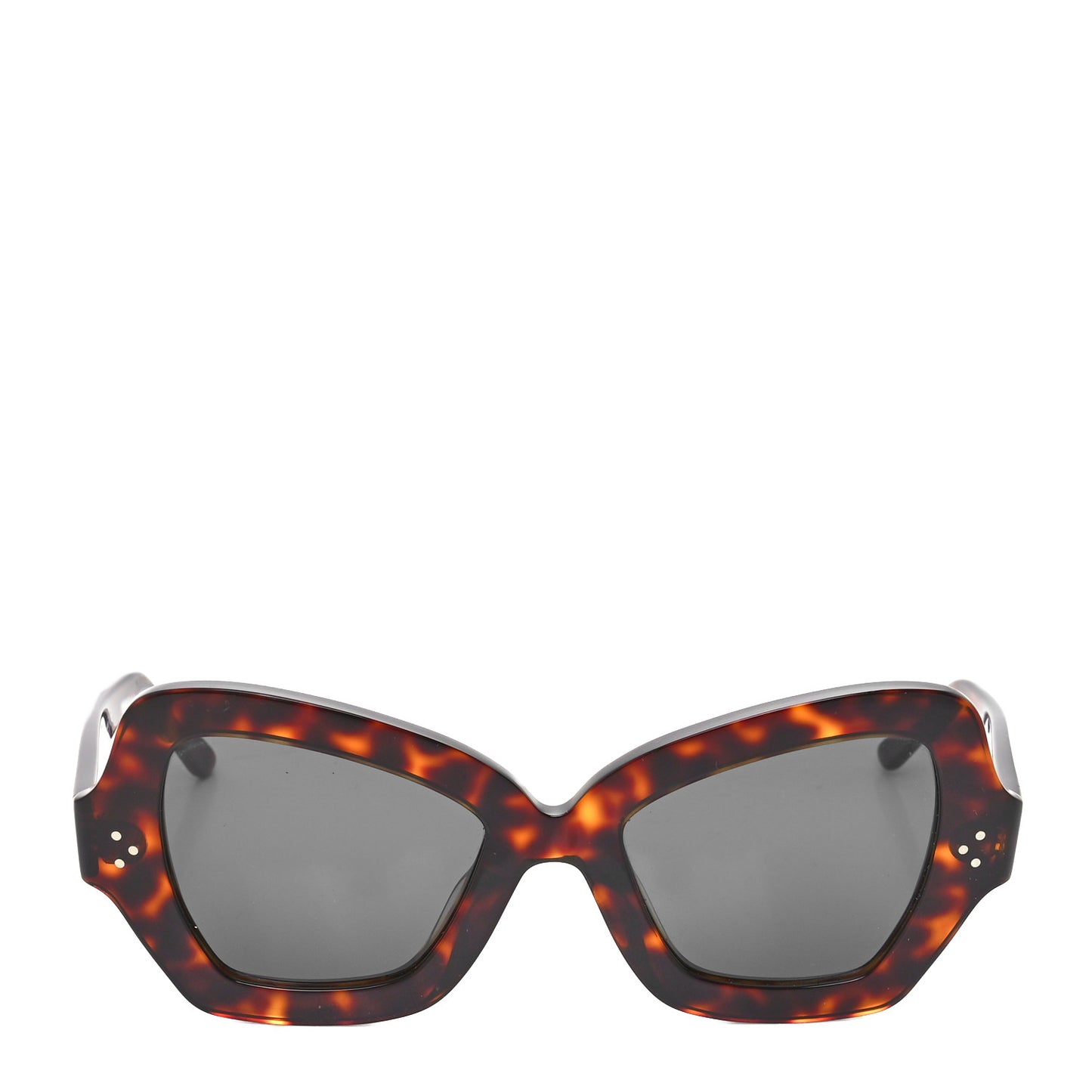 Acetate Butterfly Sunglasses CL40067I Red Havana Smoke