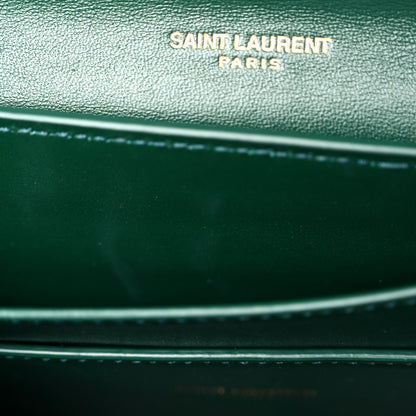 Saint Laurent Watersnake Small Kaia Satchel Green 11 of 12