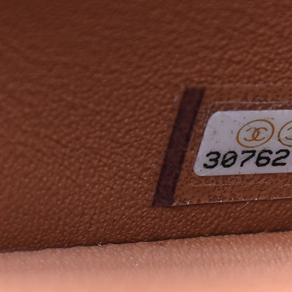 Chanel Lambskin Quilted Mini Rectangular Flap Brown 8 of 8