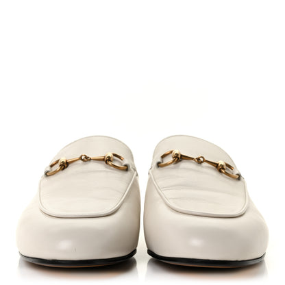 Gucci Malaga Kid Womens Princetown Slippers 37.5 Mystic White 2 of 9