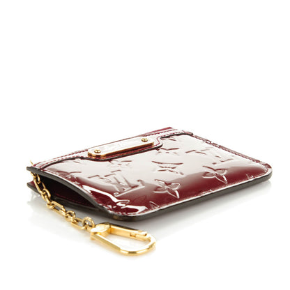 Louis Vuitton Vernis Key Pouch Griotte 4 of 6