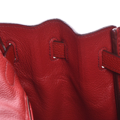 Hermes Togo Birkin 30 Rouge Garance 12 of 37