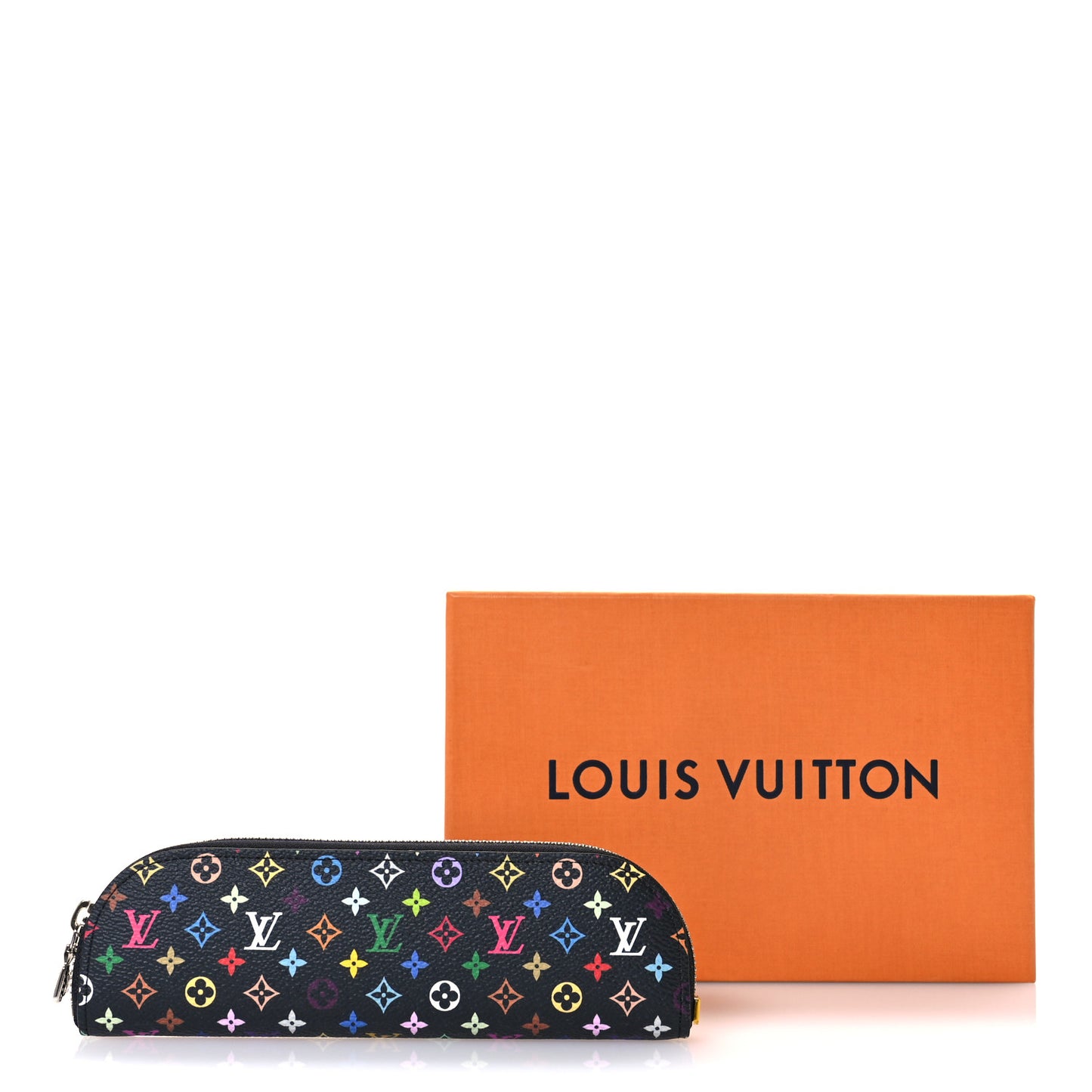 LV X TM Monogram Multicolor Charlotte Pencil Pouch Black