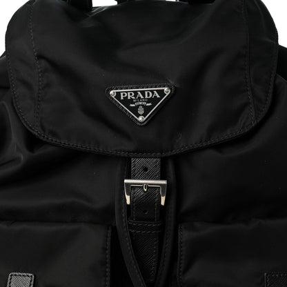 Prada Re-Nylon Saffiano Medium Backpack Black 7 of 9