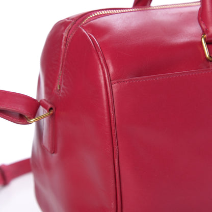 Saint Laurent Calfskin Classic Duffle 6 Fuchsia 13 of 15