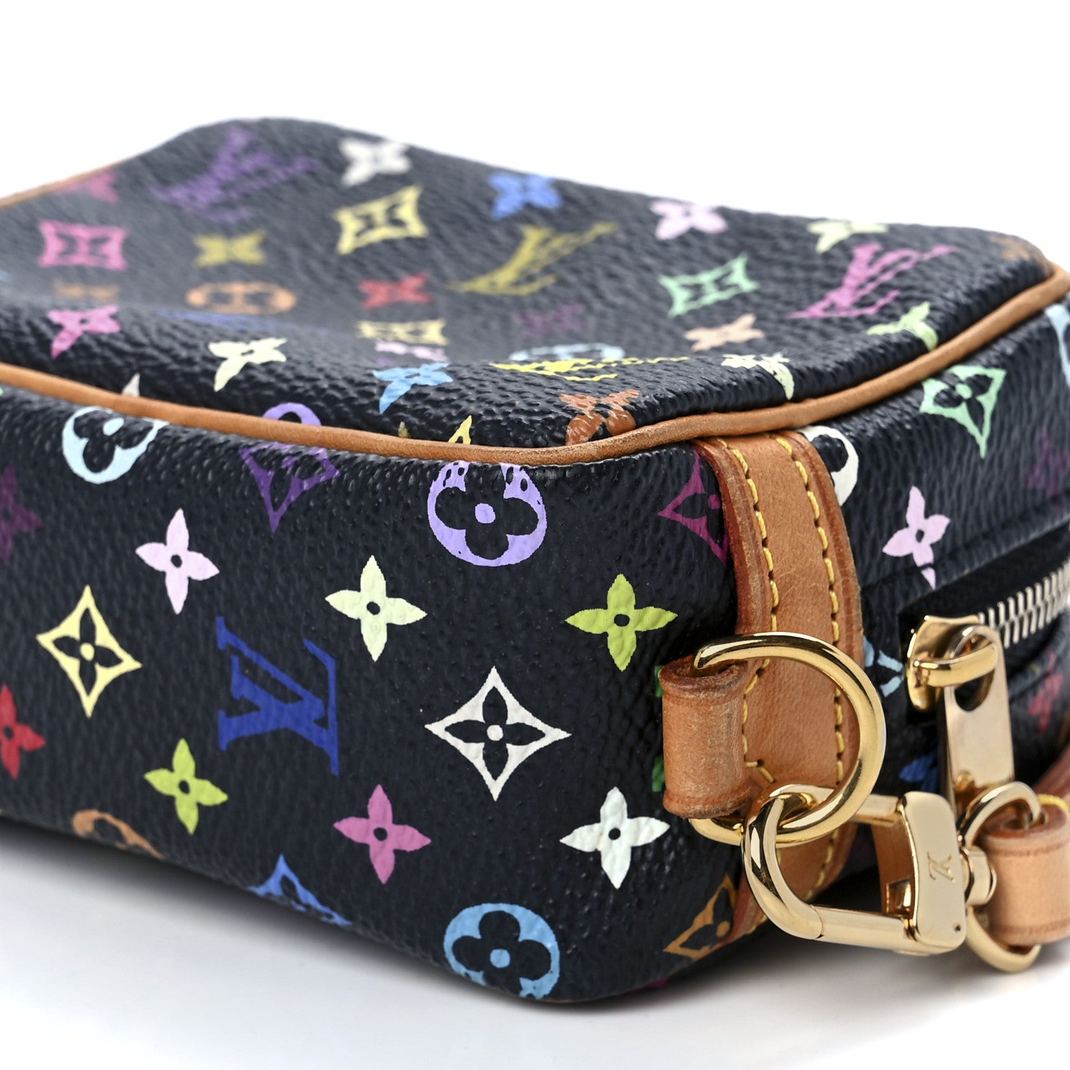 Louis Vuitton Monogram Multicolor Trousse Wapity Black 8 of 9