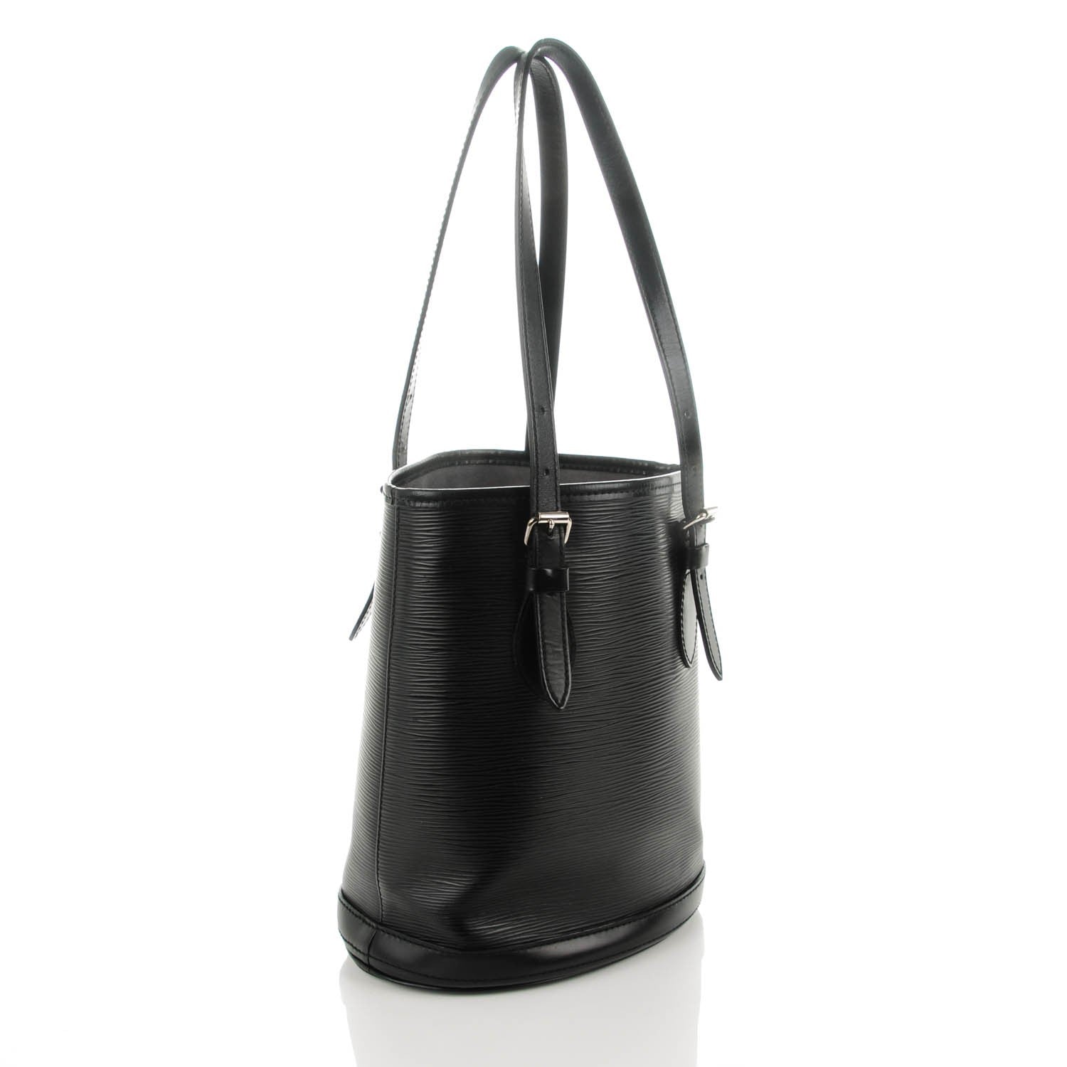 Louis Vuitton Epi Petit Bucket 23 Black 3 of 8