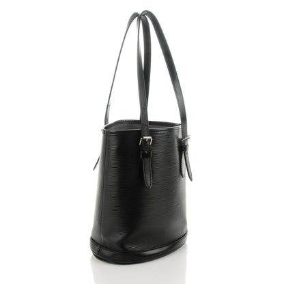 Louis Vuitton Epi Petit Bucket 23 Black 3 of 8