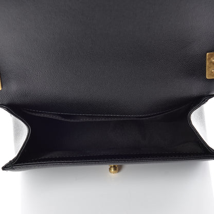 Chanel Caviar Quilted Small Boy Flap Black 7 of 11