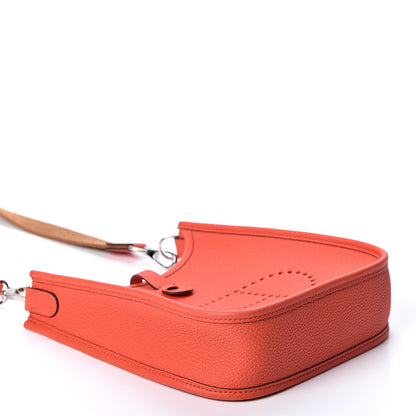 Hermes Taurillon Maurice Amazone Evelyne TPM Capucine Gold 3 of 9