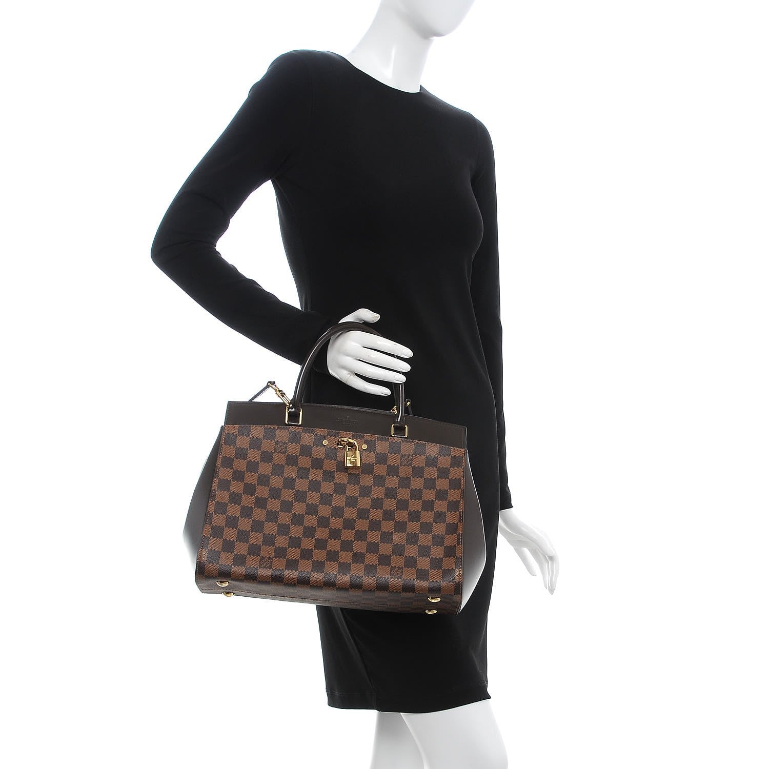 Louis Vuitton Damier Ebene Rivoli MM 3 of 8
