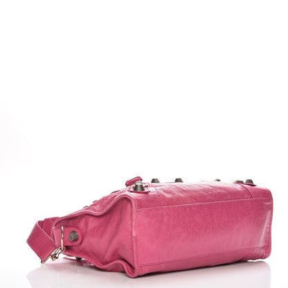 Balenciaga Agneau Giant 21 Rose Gold Hardware City Cyclamen Fucsia 5 of 8