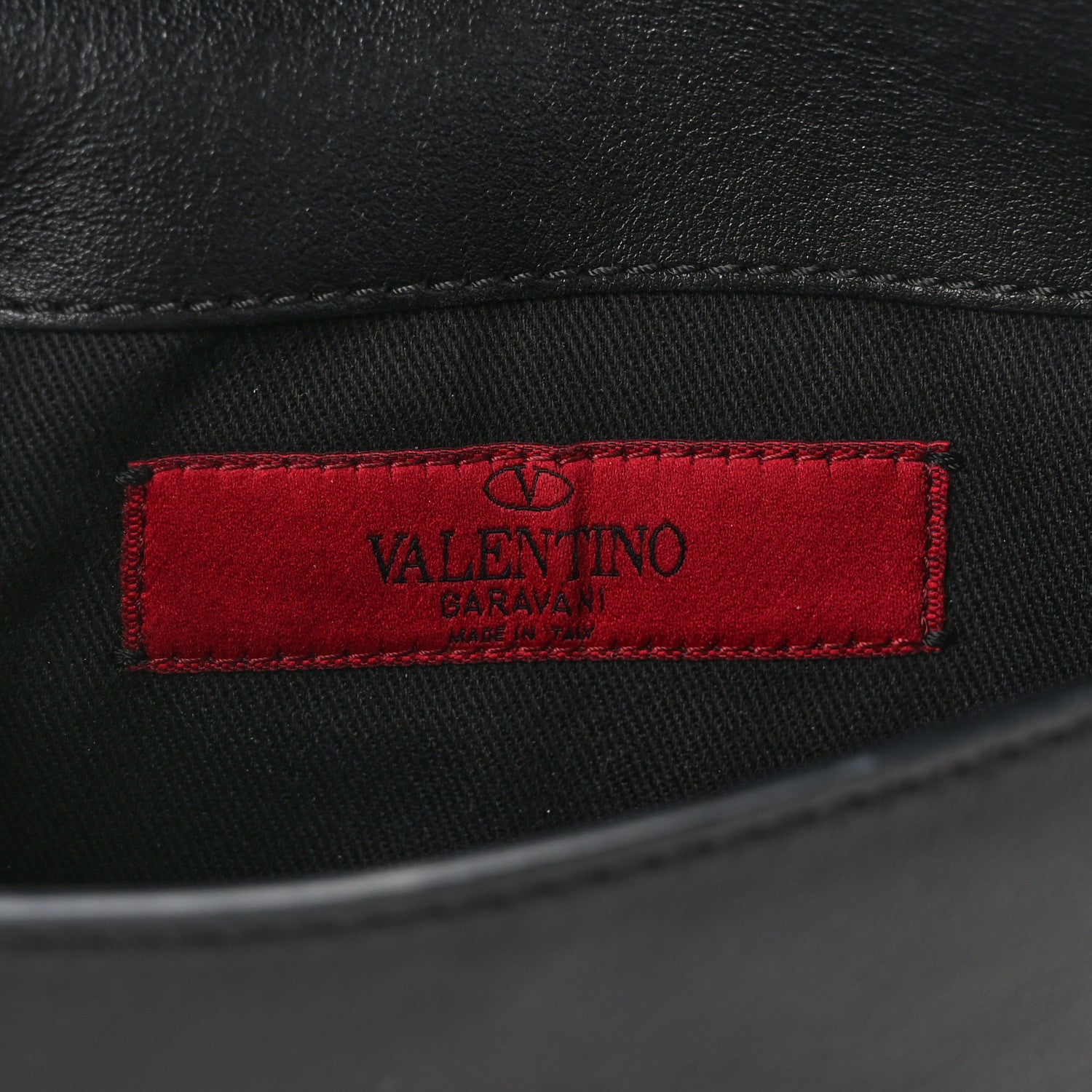 Valentino Garavani Calfskin Rockstud Belt Bag Black 7 of 12