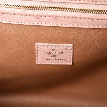 Louis Vuitton Ostrich Frame Speedy Pink 6 of 13