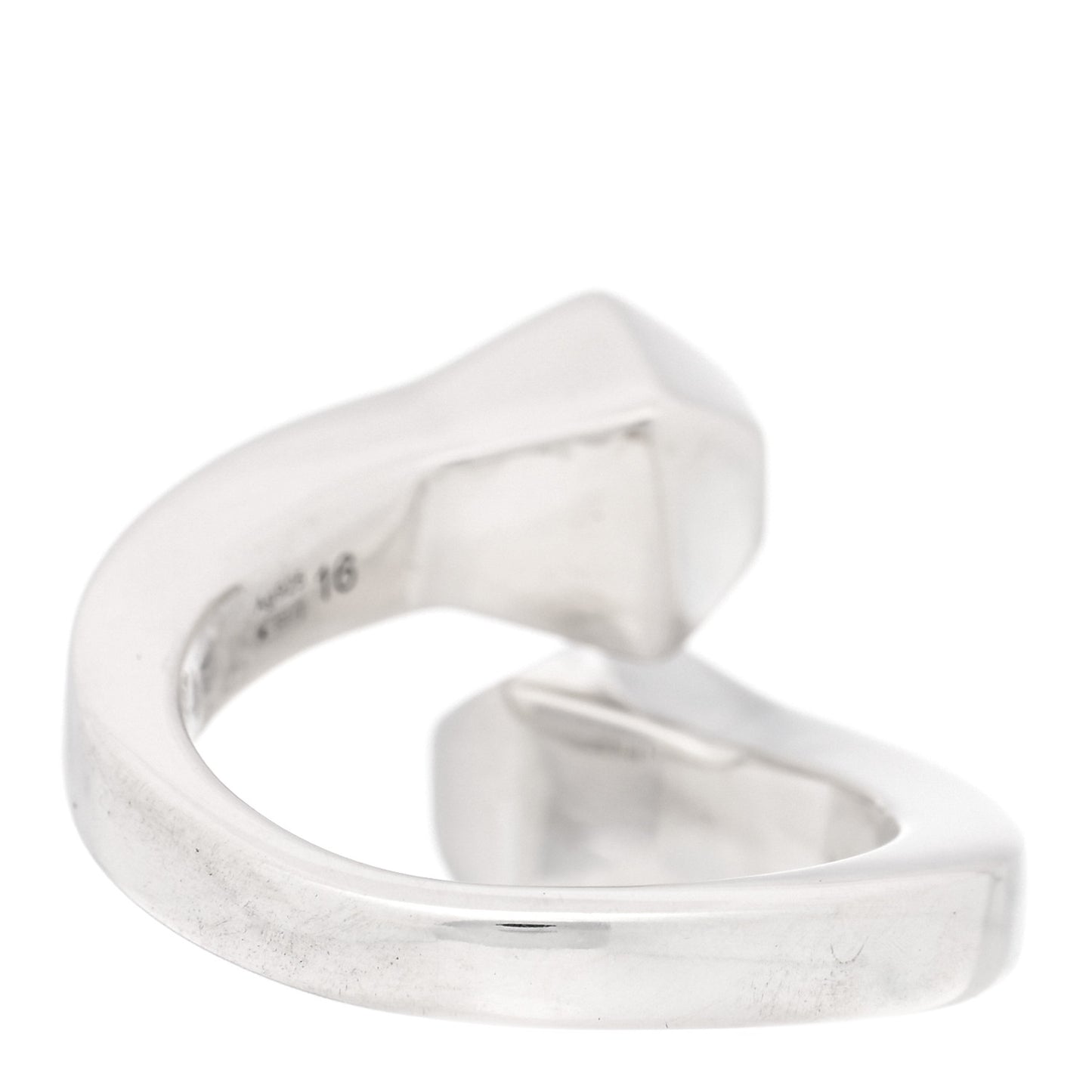 Sterling Silver Chiodo Double Nail Ring 57 8