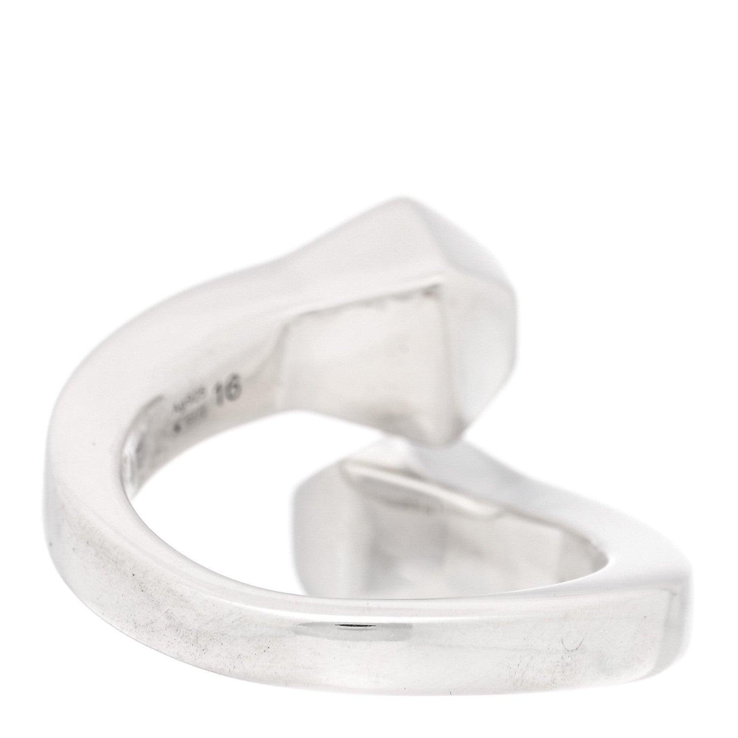 Gucci Sterling Silver Chiodo Double Nail Ring 57 8 3 of 4