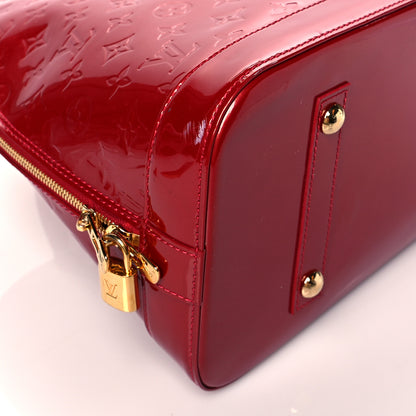 Louis Vuitton Vernis Alma GM Pomme D'Amour 8 of 9