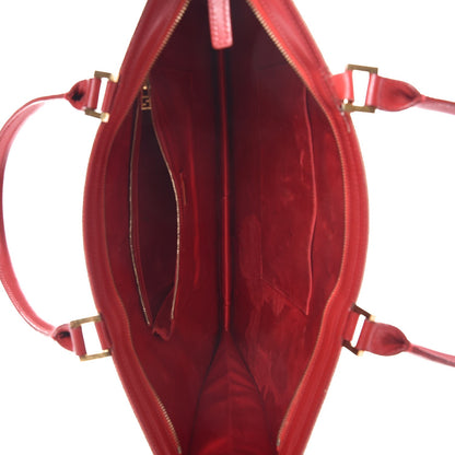 Fendi Zucchino Briefcase Tote Red 5 of 22