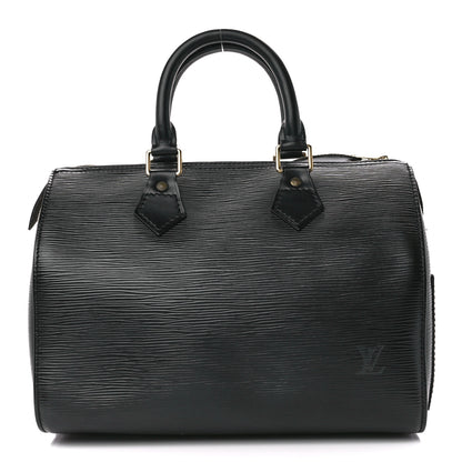Louis Vuitton Epi Speedy 25 Black 1 of 16