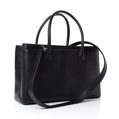 Chanel Calfskin Cerf Executive Shopper Tote Black 3 of 11