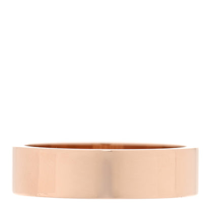 Hermes 18K Rose Gold Diamond PM Kelly Ring 53 6.5 3 of 5