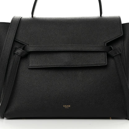 Celine Grained Calfskin Mini Belt Bag Black 9 of 15