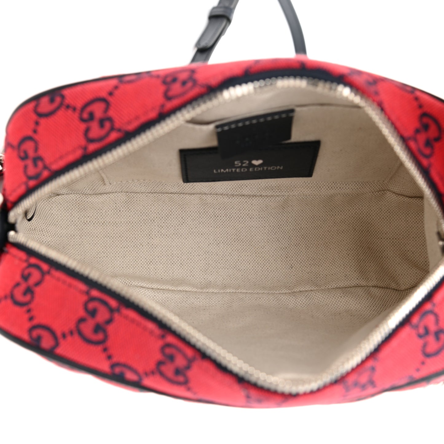 Monogram Multicolor Matelasse Diagonal Small GG Marmont Chain Shoulder Bag Red Blue