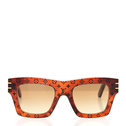 Louis Vuitton Acetate Blade Sunglasses Z1483W Tortoise 2 of 11