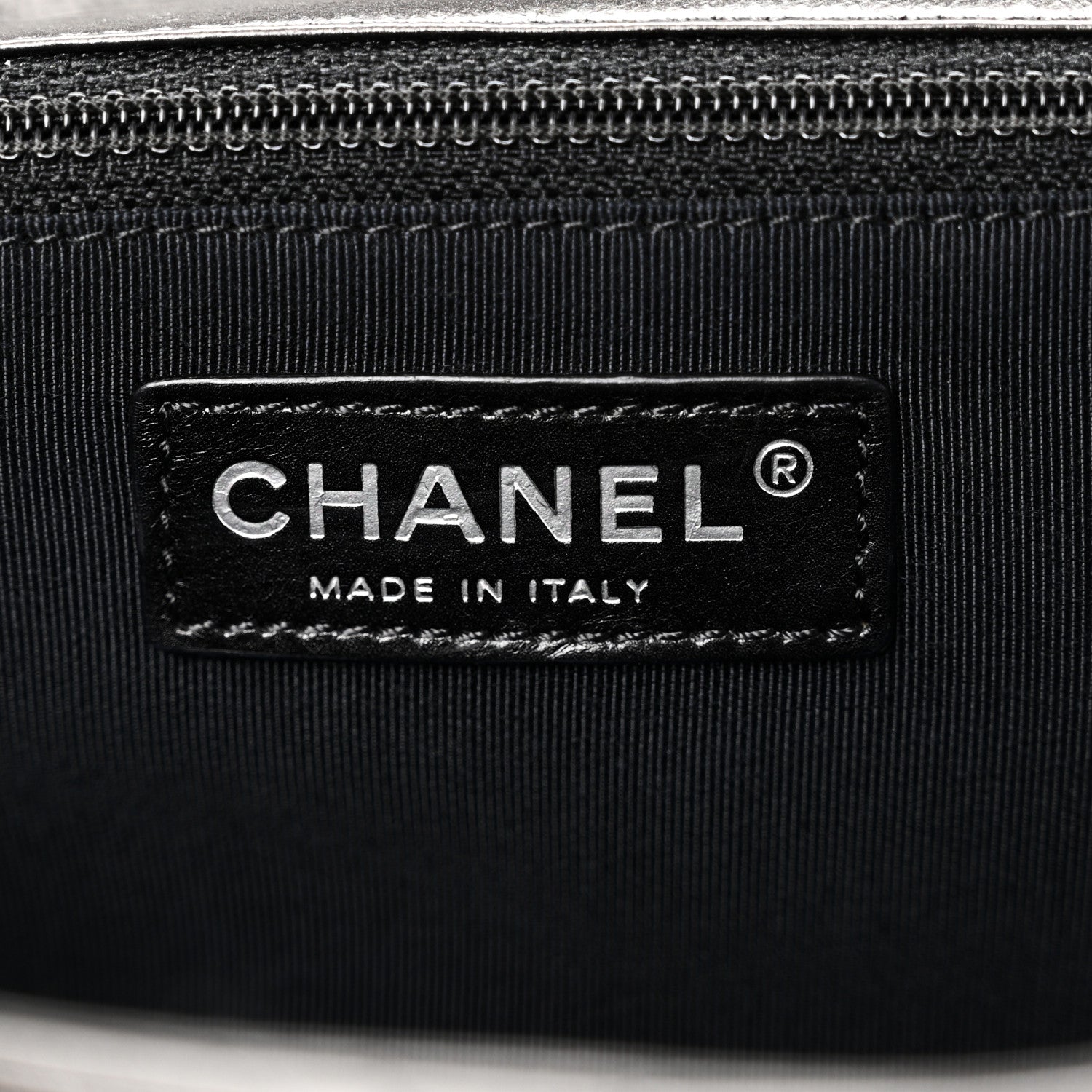 Chanel Calfskin Quilted Medium Chain Me Flap Grey 6 of 10