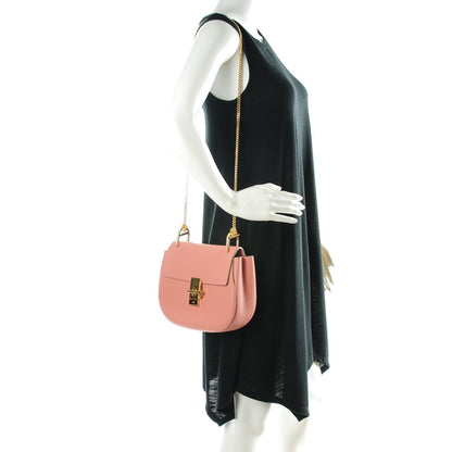 Chloe Grained Lambskin Drew Shoulder Bag Misty Rose 2 of 8
