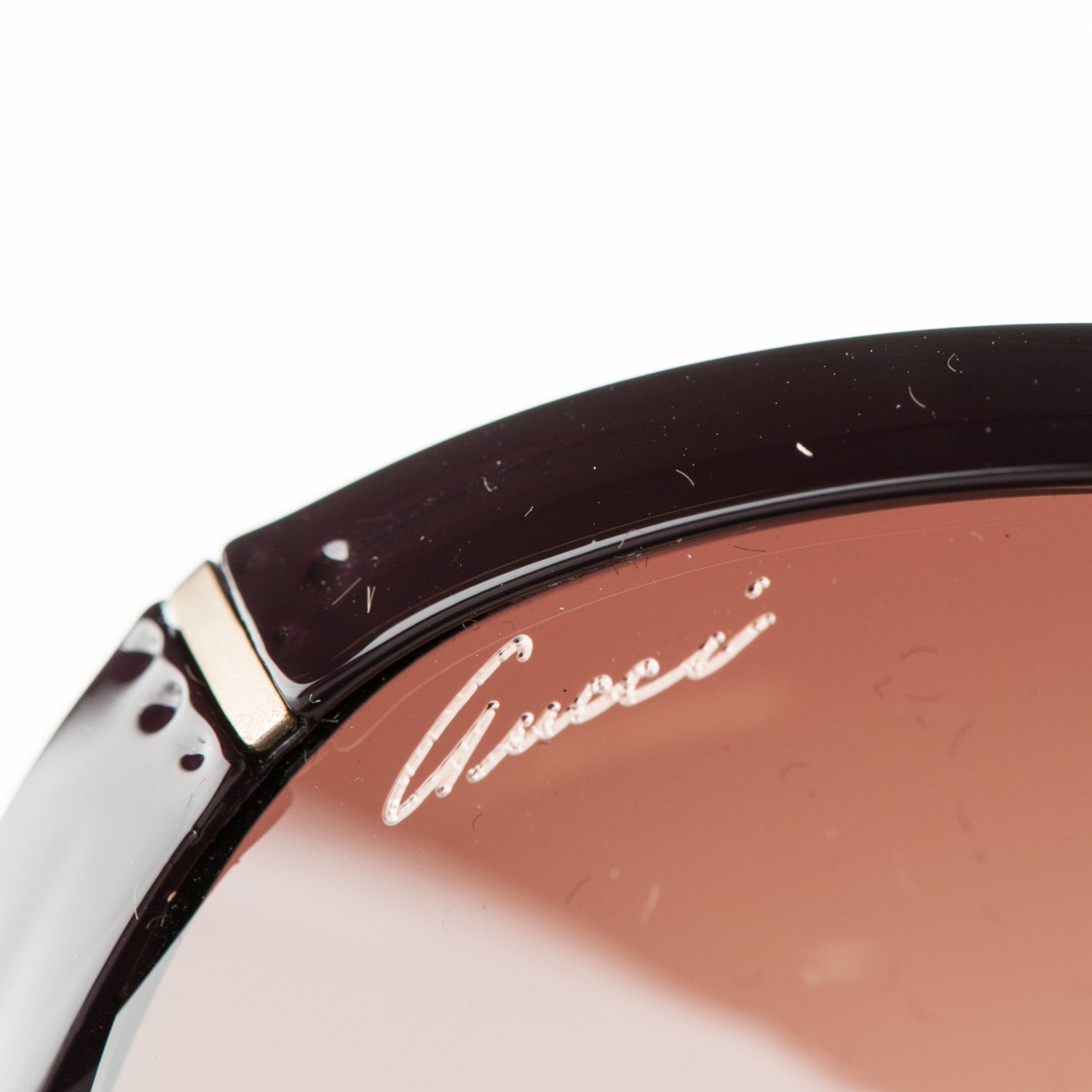 Gucci Bamboo Sunglasses 3509/S Dark Brown 8 of 10
