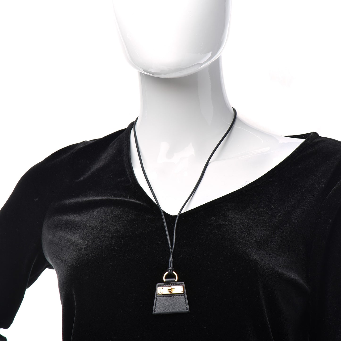 Swift Small Monpetitkelly Pendant Necklace Black