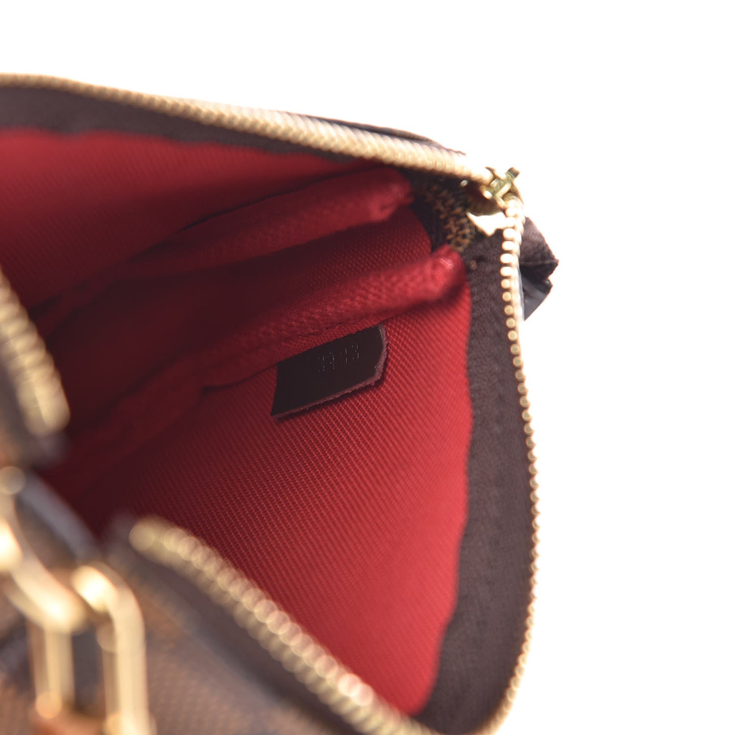 Louis Vuitton Damier Ebene Mini Pochette Accessories 6 of 8